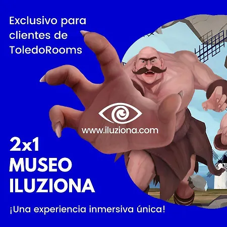 Toledorooms Estrella Con Azotea En El Casco * توليدو